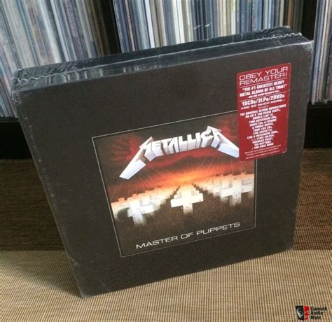 Metallica Master Of Puppets Deluxe Edition Box Set For Sale