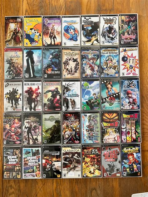 Psp Games Part 1 Video Gaming Video Games Playstation On Carousell