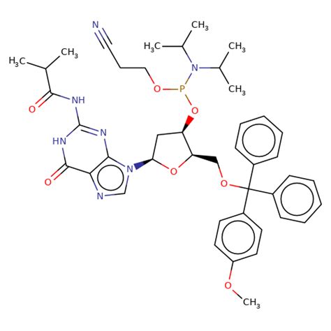 2 Deoxy N2 Isobutyryl 5 O MMT Guanosine 3 CE Phosphoram