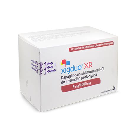 XIGDUO XR 5 1000 MG CAJA X 56 TABS Farmavida Droguería Online