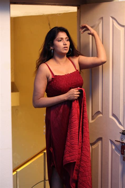 Photo Sharing Hot Actress Bhuvaneswari In Blue Saree