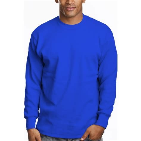 Pro Club Pro 5 Super Heavy Mens Long Sleeve T Shirtroyal Blue3xl