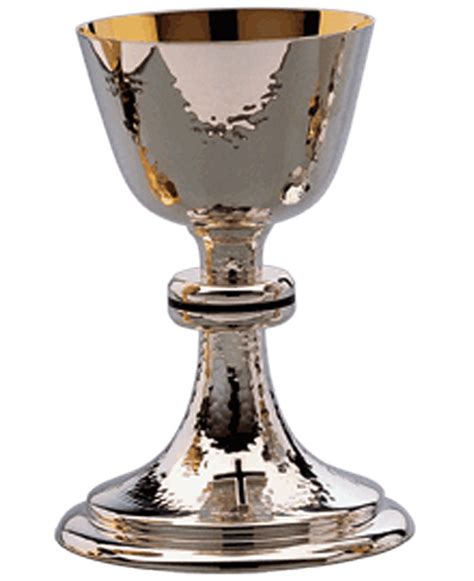 Elegant Chalice Brass Silver Plated 2205