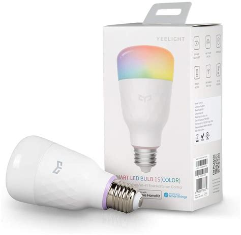 Yeelight Smart Wifi Rgb Led Light Bulb 1s Colorful