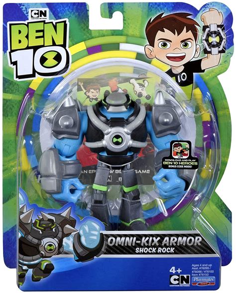 Figuras De A O Ben Boneco Armadura Omni Kix Choque Rochoso