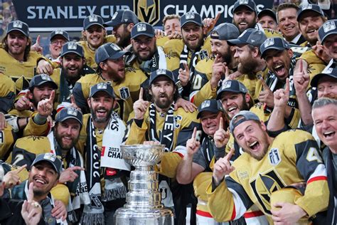 Golden Knights Beat Panthers To Win First Stanley Cup In Franchise