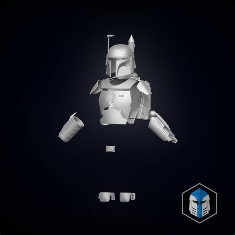 3d File Boba Fett Armor 3d Print Files 🪖 ・3d Printer Design To Download・cults