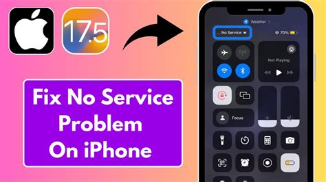 How To Fix No Service Problem On Iphone No Service Error On Iphone