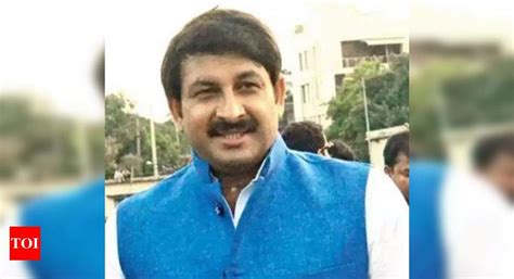 Case Filed Over Manoj Tiwari Breaking Seal Of House Delhi News