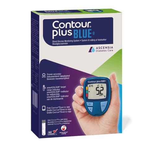 CONTOUR PLUS BLUE blood glucose meter