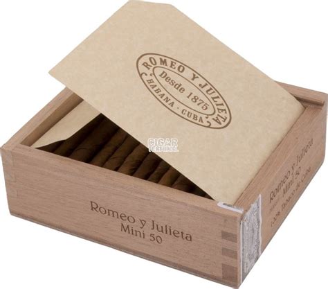 Romeo Y Julieta Mini 100 Cigars Packs Of 10 For 9900 A Cuban