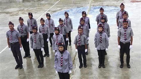 Johan Pertandingan Kawad Kaki Smk Banggi Pengakap Youtube