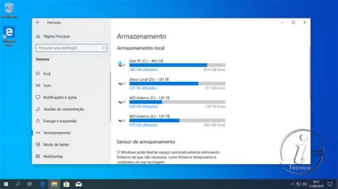 Windows 10 Como ver o espaço disponível no disco HD i Técnico