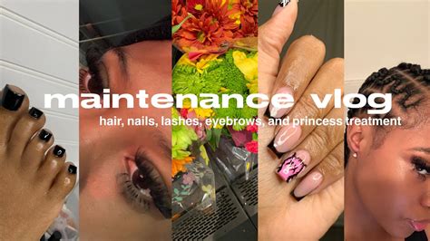 Another Maintenance Vlog Forcing Myself To Feel Good Hair New