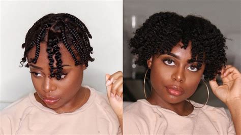 How To The Perfect Braid Out On Short Natural B C Hair Gloria Ann