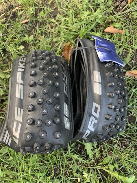 Schwalbe Ice Spiker Pro Studded Tires 27 5 X 2 25 For Sale