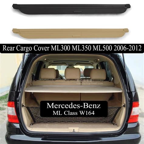 Trunk Parcel Shelf Cover For Mercedes Benz Ml Class W Ml Ml