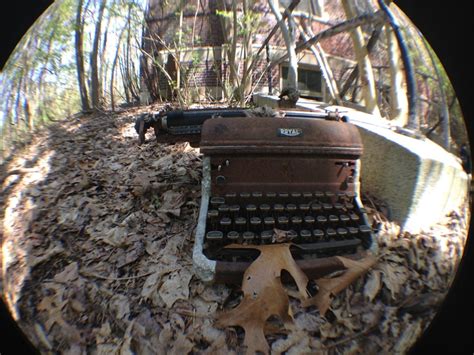 Typewriter At Pennhurst Chester County Physical Disabilities State