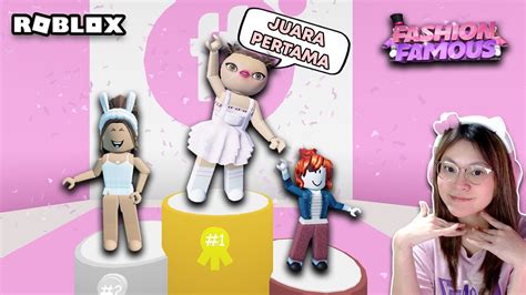 Jadi Yang Paling Cantik Di Fashion Famous Roblox Indonesia Youtube