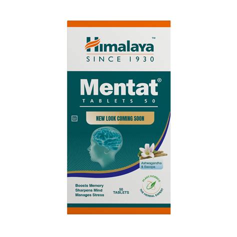 Himalaya Mentat 50 Tablets | For a sharp and focused mind – Himalaya ...