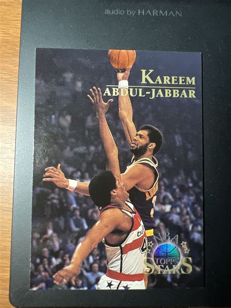 Topps Nba Stars Finest Kareem Abdul Jabbar Ebay