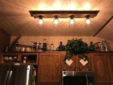 Rustic Farmhouse Decor Farmhouse Ceiling Light Cage Light Etsy