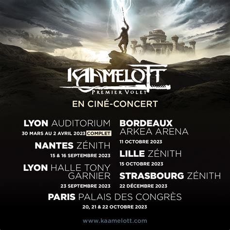 Kaamelott Officiel On Twitter Dans Une Semaine D Bute La Tourn E Des