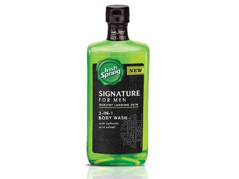 INTRODUCING NEW IRISH SPRING SIGNATURE FOR MEN BODY WASHES AND BAR SOAPS