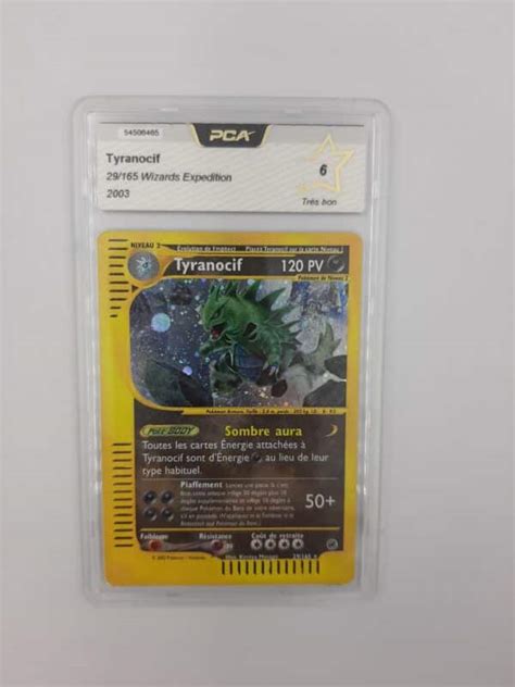 Carte Pok Mon Tyranocif Wizards Expedition Pca R F