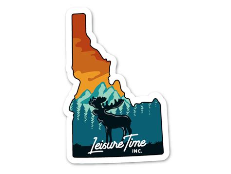 Idaho Sticker Leisure Time Inc Shop