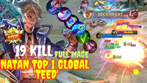 Gameplay Natan Hyper Carry Full Mage Natan Top 1 Global Natan Best