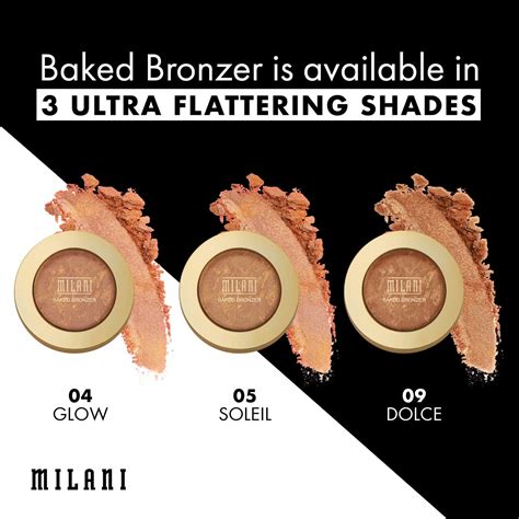 Milani Baked Bronzer Swatches