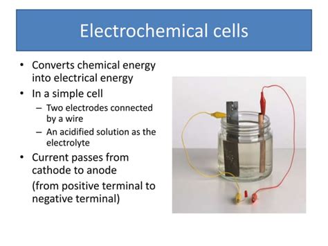 Electrochemistry Electrochemical Cells Ppt