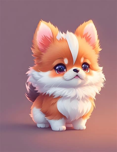 Cute Anime Puppies