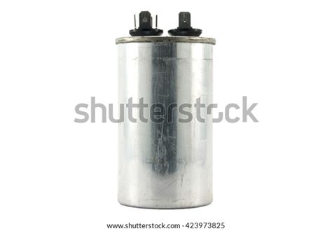 Big Capacitor Electronic Component Isolated On Stock Photo Edit Now