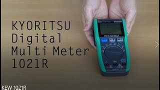 KYORITSU Digital Multimeter KEW 1021R Product Introd Doovi