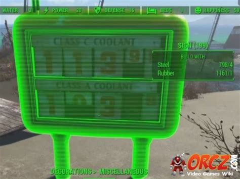 Fallout Coolant Sign Orcz The Video Games Wiki