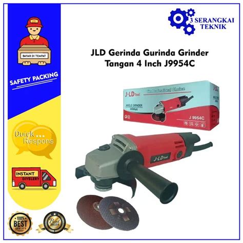 Jual Jld Gerinda Gurinda Grinder Tangan Inch J C Di Lapak