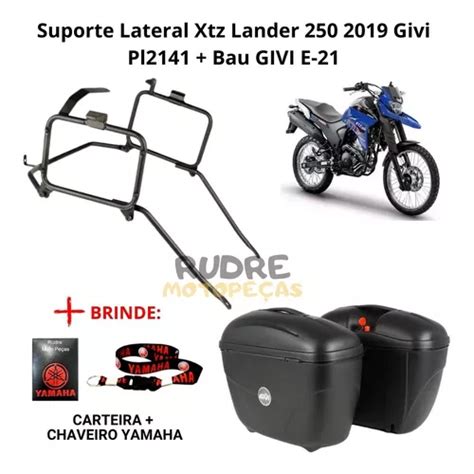 Suporte Lateral Lander 250 2019 2020 Par Bau Givi E21n 21l