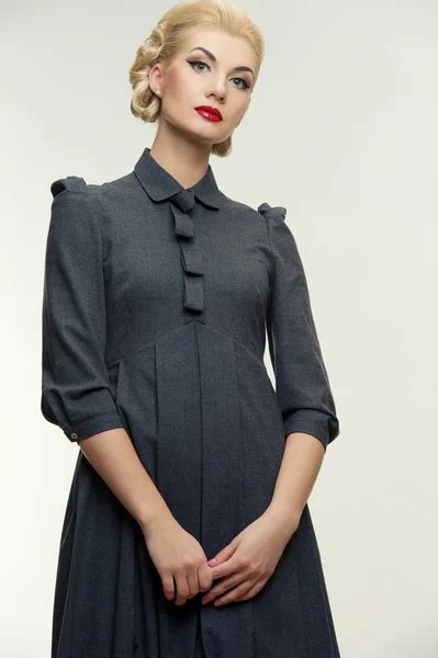 Vintage Woman Dress Stock Photos Royalty Free Vintage Woman Dress
