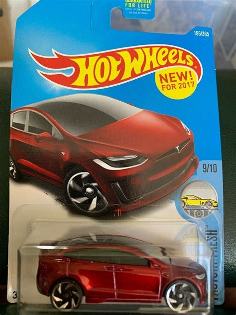 Tesla Model X Hot Wheels Car
