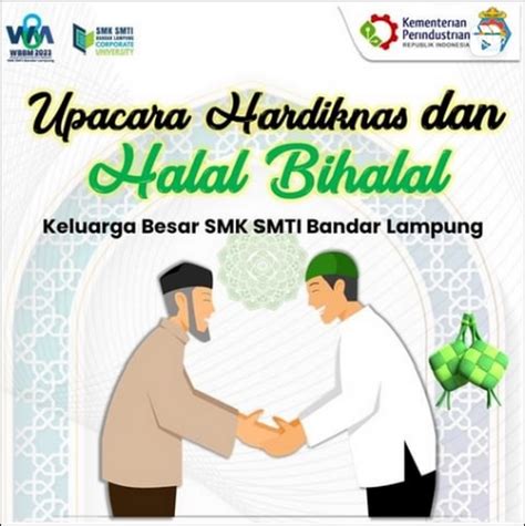 Upacara Hari Pendidikan Nasional Dan Halal Bihalal Smk Smti