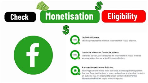 How To Check Facebook Page Monetization Eligibility Updated YouTube