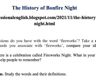 The History of Bonfire Night. Guy Fawkes Night