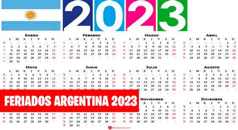 Feriados 2023 En Argentina Calendario Completo Con Los Días No Laborables Para Los Siguiente Meses