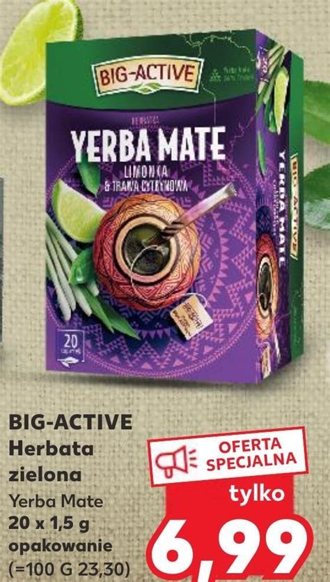 Archiwum Big Active Herbatka Yerba Mate Limonka Trawa Cytrynowa