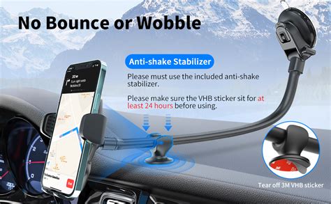 Apps2car Phone Holder For Car Windshielddashboardwindow Cell Phone