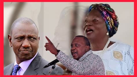 UHURU S MOTHER MAMA NGINA SENDS RUTO BAD NEWS AFTER MISSING MADARAKA