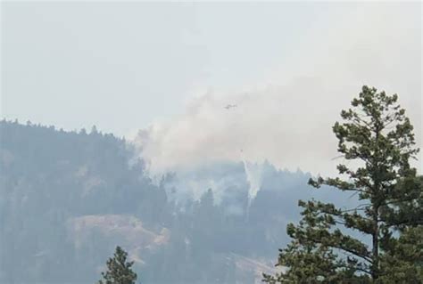 Wildfire Near Highway 97c Between West Kelowna And Peachland Still Classified As Out Of Control