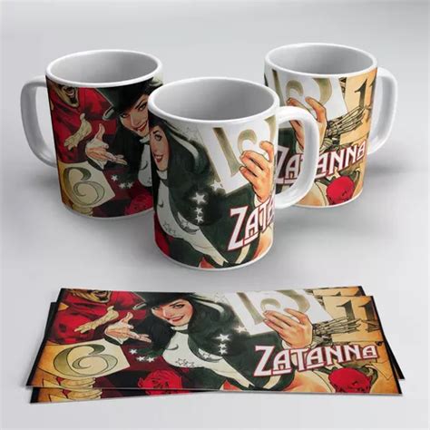 Taza Blanca 11 Oz Zatanna M01 1 Pz Meses Sin Intereses